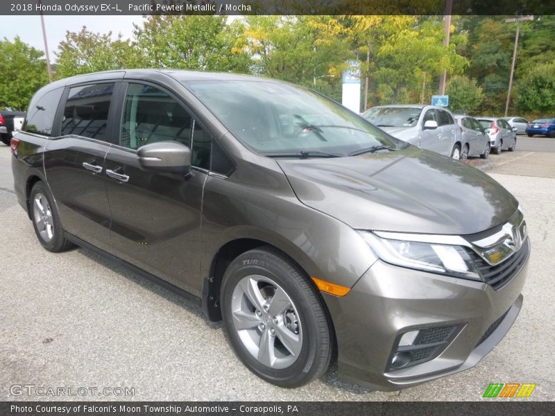 Front 3/4 View of 2018 Odyssey EX-L