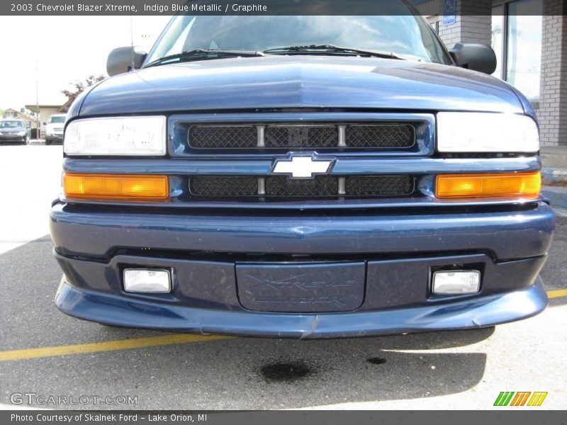Indigo Blue Metallic / Graphite 2003 Chevrolet Blazer Xtreme