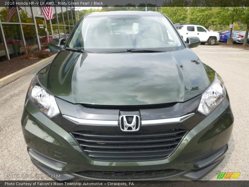  2018 HR-V LX AWD Misty Green Pearl
