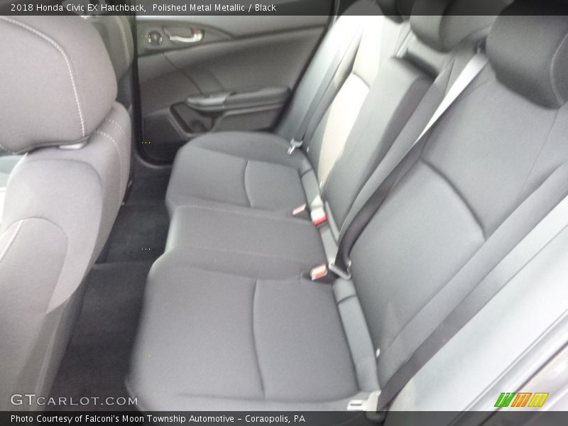Rear Seat of 2018 Civic EX Hatchback