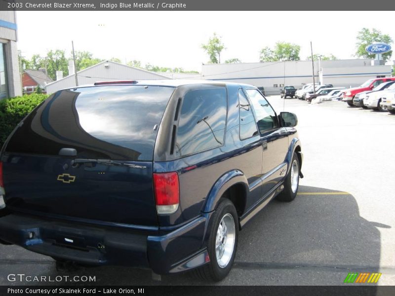 Indigo Blue Metallic / Graphite 2003 Chevrolet Blazer Xtreme