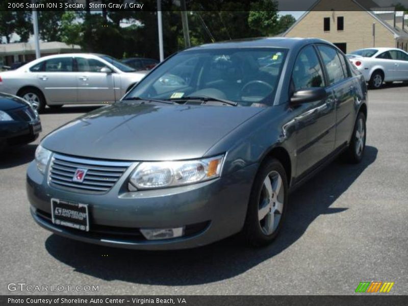 Storm Gray / Gray 2006 Saturn ION 3 Sedan