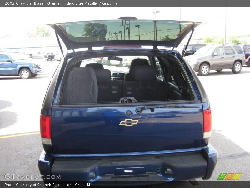 Indigo Blue Metallic / Graphite 2003 Chevrolet Blazer Xtreme