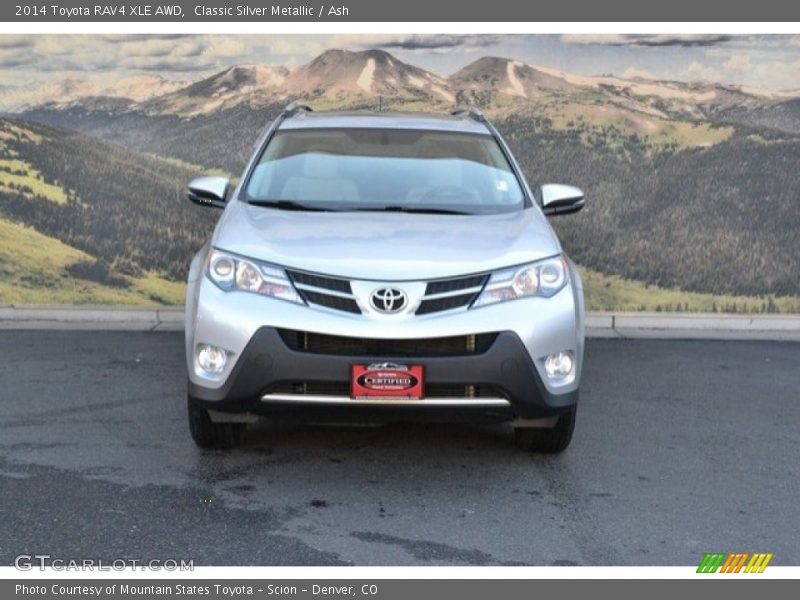 Classic Silver Metallic / Ash 2014 Toyota RAV4 XLE AWD