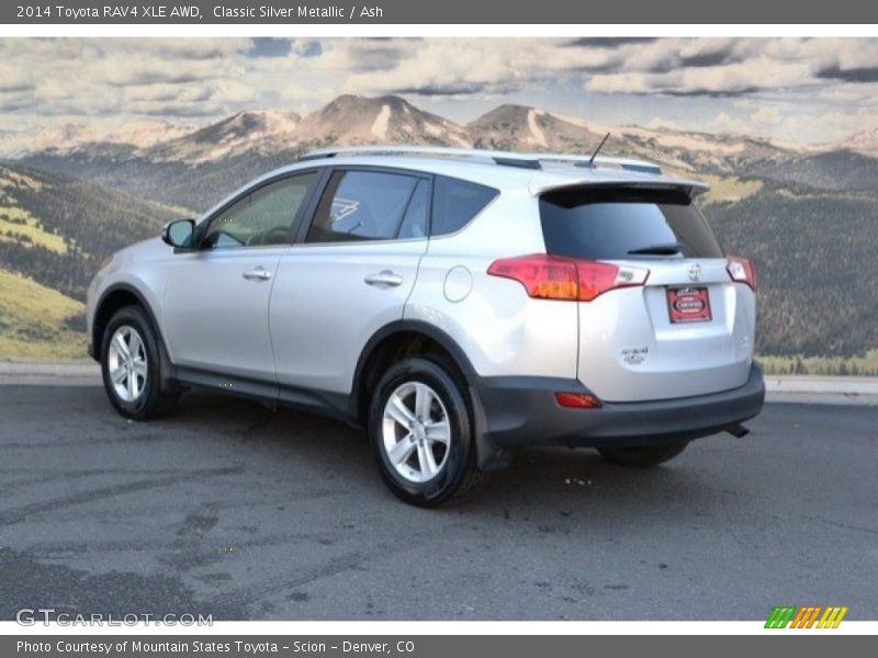 Classic Silver Metallic / Ash 2014 Toyota RAV4 XLE AWD