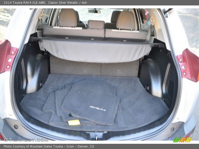 Classic Silver Metallic / Ash 2014 Toyota RAV4 XLE AWD
