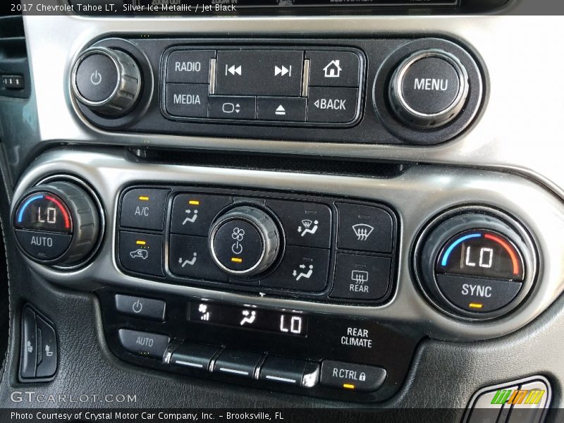 Controls of 2017 Tahoe LT