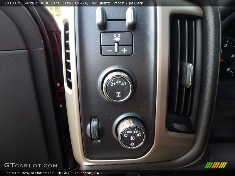 Controls of 2018 Sierra 2500HD Denali Crew Cab 4x4