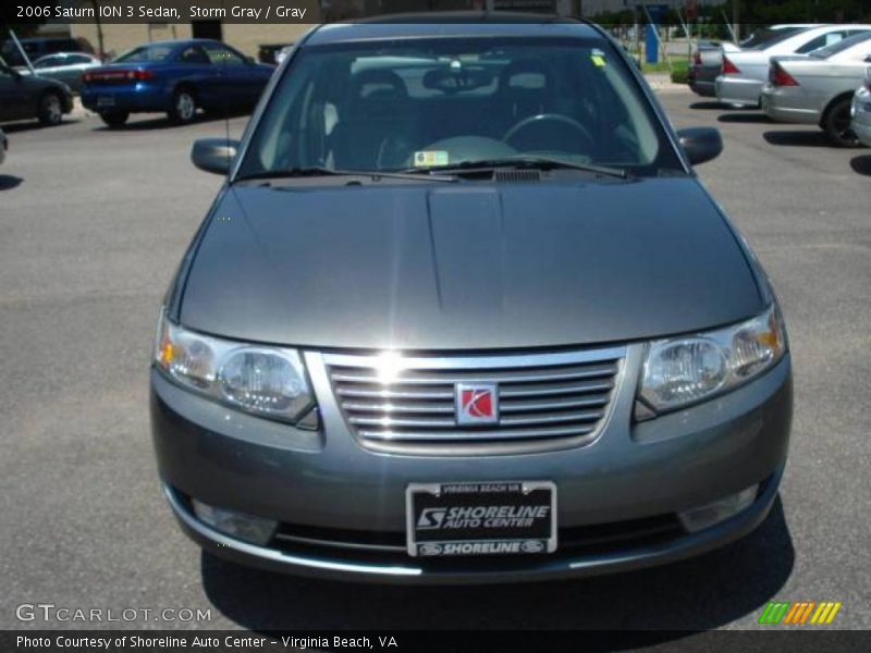 Storm Gray / Gray 2006 Saturn ION 3 Sedan