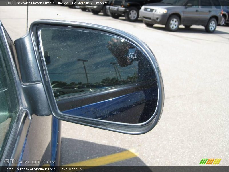 Indigo Blue Metallic / Graphite 2003 Chevrolet Blazer Xtreme