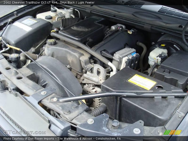 Onyx Black / Light Pewter 2002 Chevrolet TrailBlazer EXT LT 4x4
