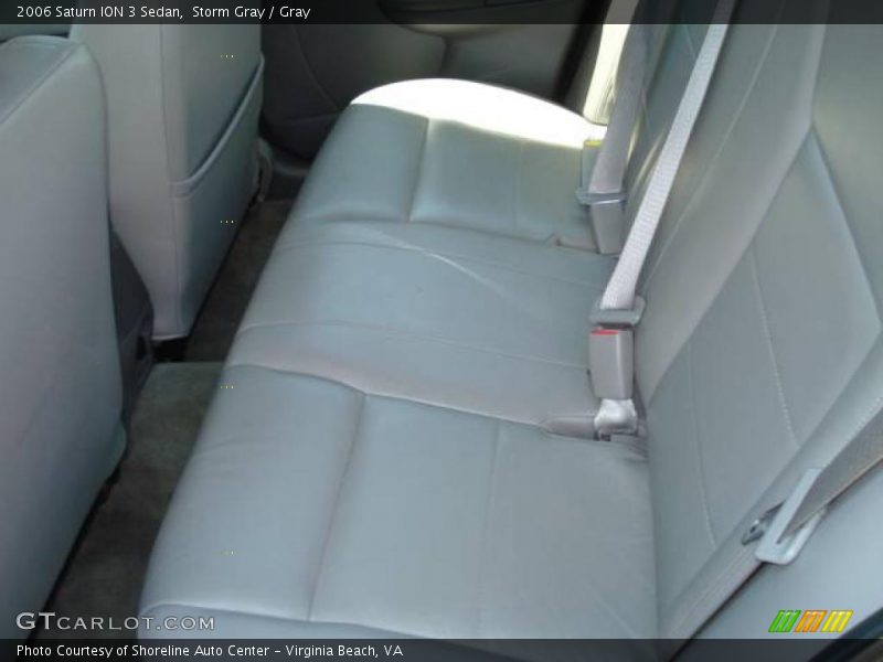 Storm Gray / Gray 2006 Saturn ION 3 Sedan