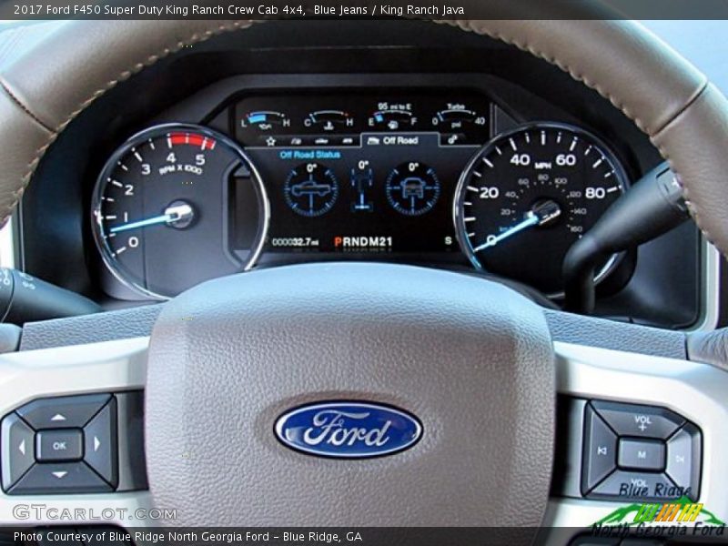 Blue Jeans / King Ranch Java 2017 Ford F450 Super Duty King Ranch Crew Cab 4x4