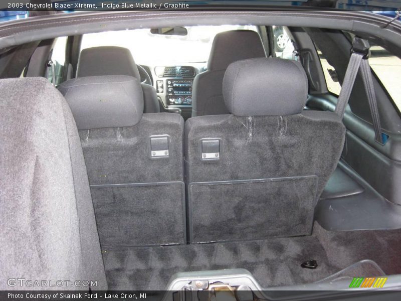 Indigo Blue Metallic / Graphite 2003 Chevrolet Blazer Xtreme