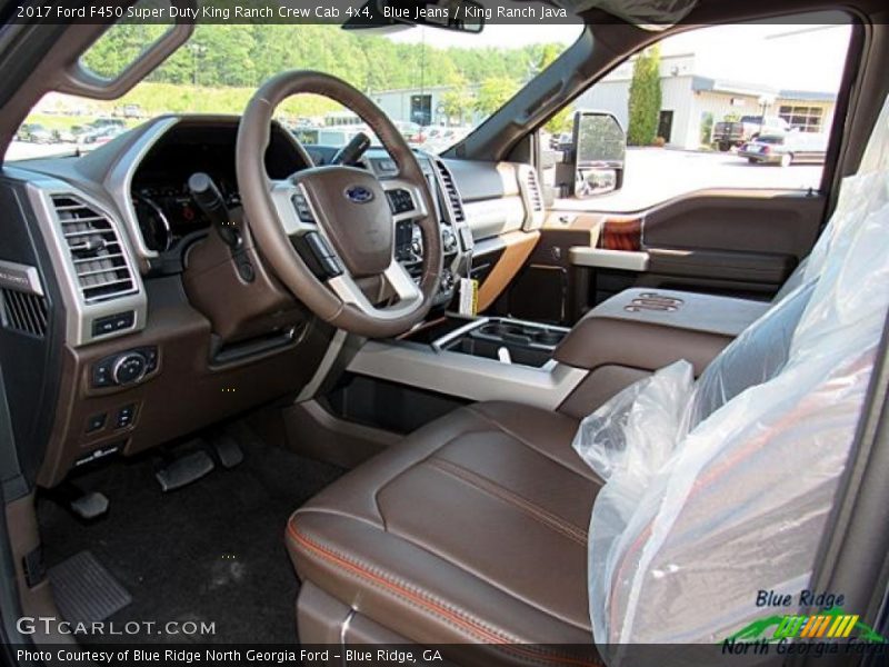 Blue Jeans / King Ranch Java 2017 Ford F450 Super Duty King Ranch Crew Cab 4x4