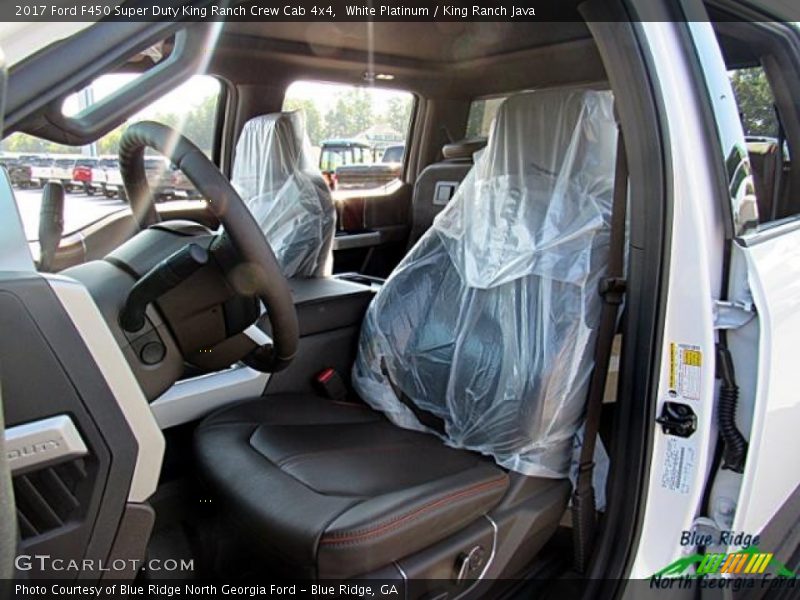 White Platinum / King Ranch Java 2017 Ford F450 Super Duty King Ranch Crew Cab 4x4
