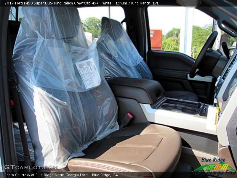 White Platinum / King Ranch Java 2017 Ford F450 Super Duty King Ranch Crew Cab 4x4