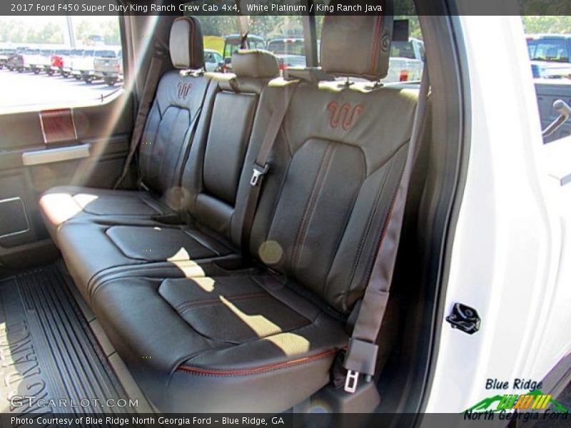 White Platinum / King Ranch Java 2017 Ford F450 Super Duty King Ranch Crew Cab 4x4