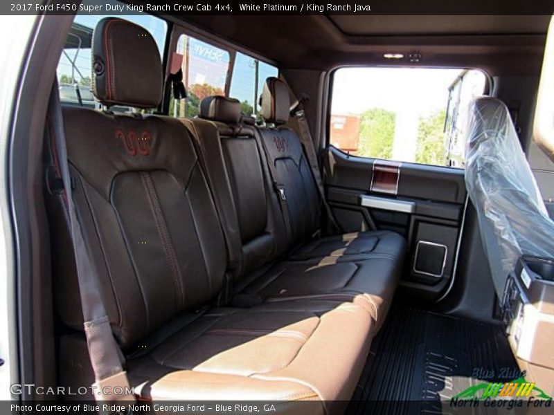 White Platinum / King Ranch Java 2017 Ford F450 Super Duty King Ranch Crew Cab 4x4