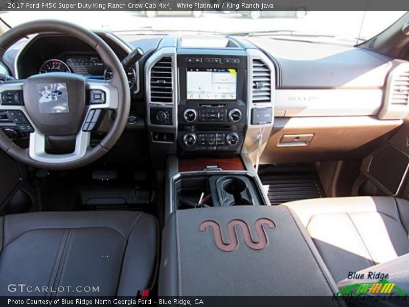 White Platinum / King Ranch Java 2017 Ford F450 Super Duty King Ranch Crew Cab 4x4