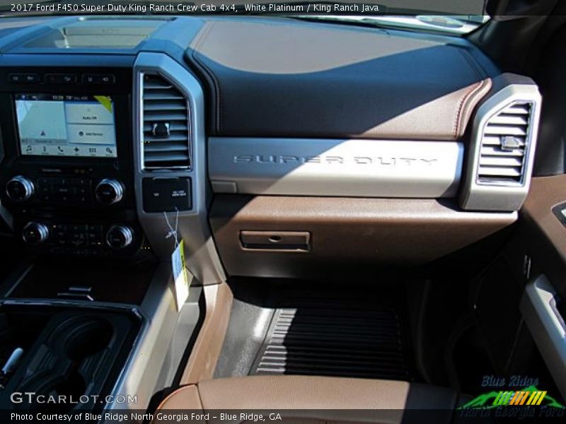 White Platinum / King Ranch Java 2017 Ford F450 Super Duty King Ranch Crew Cab 4x4