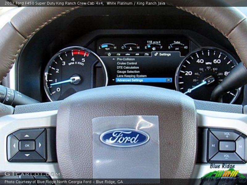 White Platinum / King Ranch Java 2017 Ford F450 Super Duty King Ranch Crew Cab 4x4
