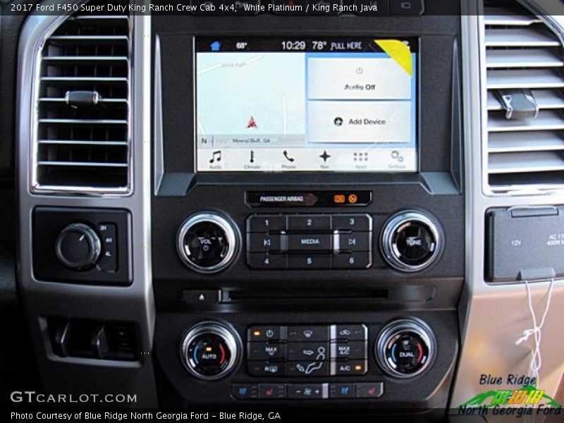 White Platinum / King Ranch Java 2017 Ford F450 Super Duty King Ranch Crew Cab 4x4