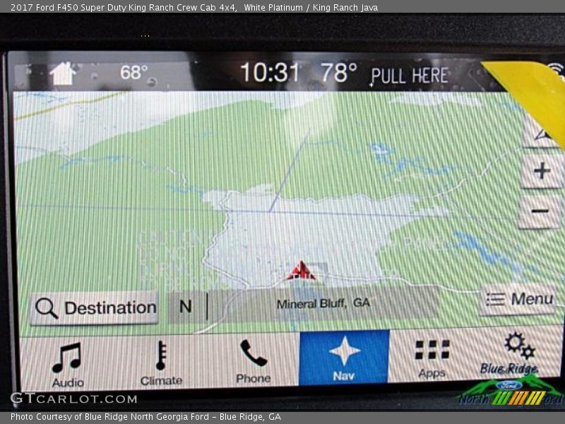 White Platinum / King Ranch Java 2017 Ford F450 Super Duty King Ranch Crew Cab 4x4