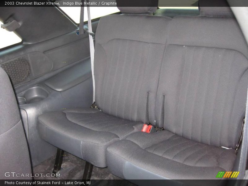 Indigo Blue Metallic / Graphite 2003 Chevrolet Blazer Xtreme
