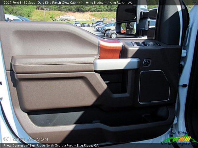 White Platinum / King Ranch Java 2017 Ford F450 Super Duty King Ranch Crew Cab 4x4