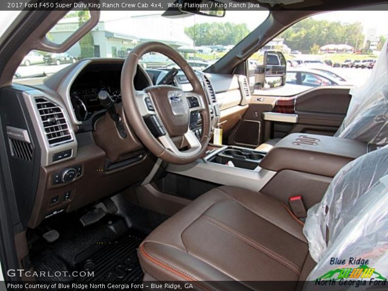 White Platinum / King Ranch Java 2017 Ford F450 Super Duty King Ranch Crew Cab 4x4