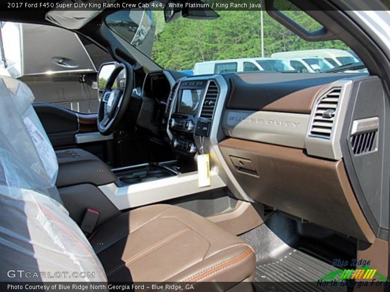 White Platinum / King Ranch Java 2017 Ford F450 Super Duty King Ranch Crew Cab 4x4