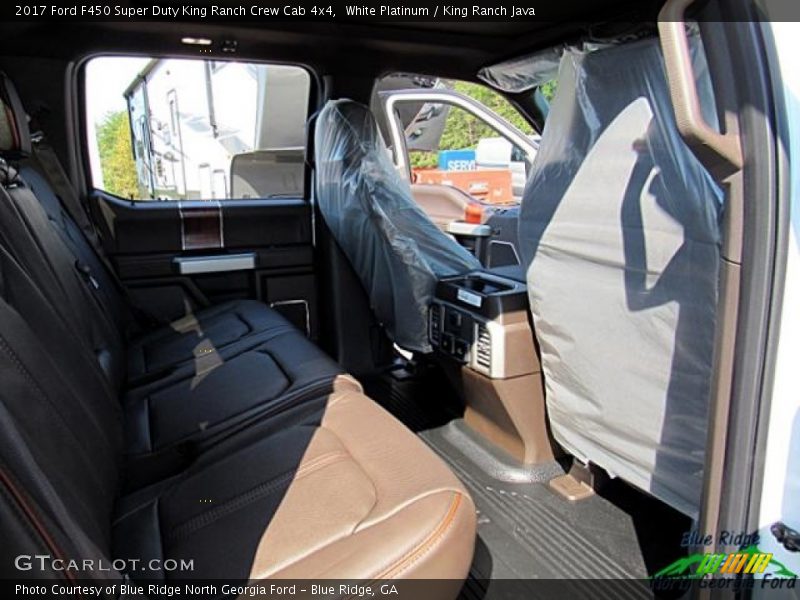 White Platinum / King Ranch Java 2017 Ford F450 Super Duty King Ranch Crew Cab 4x4