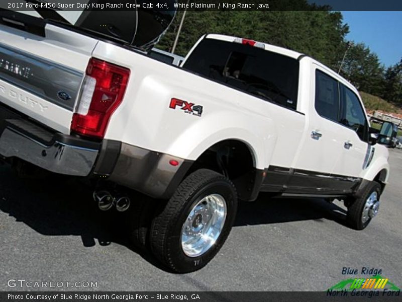 White Platinum / King Ranch Java 2017 Ford F450 Super Duty King Ranch Crew Cab 4x4