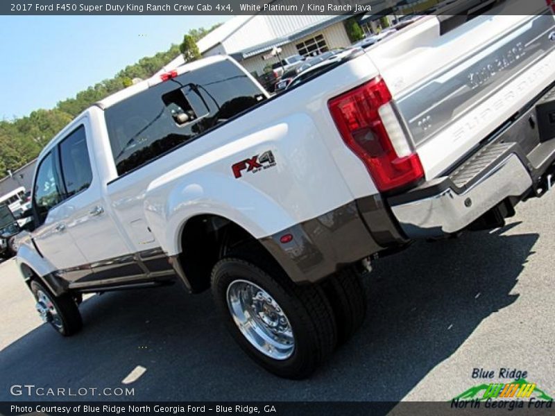 White Platinum / King Ranch Java 2017 Ford F450 Super Duty King Ranch Crew Cab 4x4