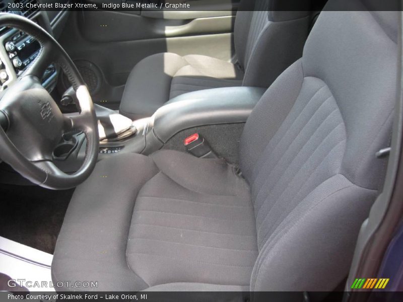 Indigo Blue Metallic / Graphite 2003 Chevrolet Blazer Xtreme