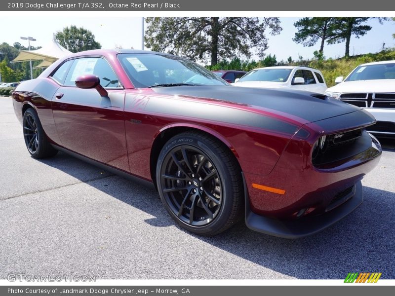Front 3/4 View of 2018 Challenger T/A 392