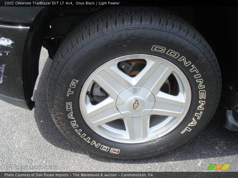 Onyx Black / Light Pewter 2002 Chevrolet TrailBlazer EXT LT 4x4