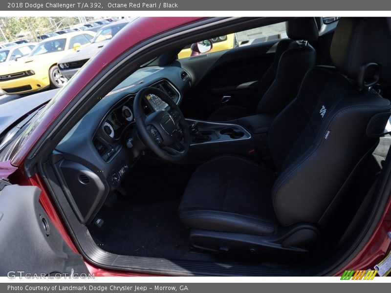Octane Red Pearl / Black 2018 Dodge Challenger T/A 392