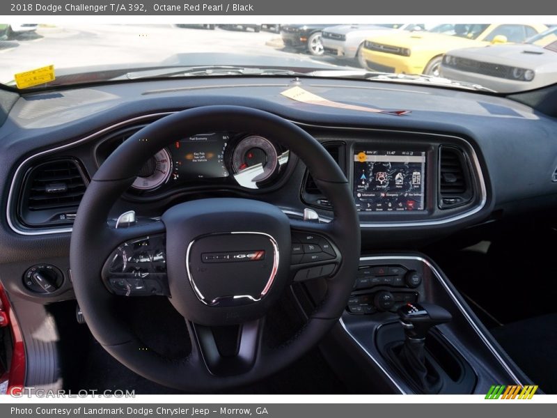 Octane Red Pearl / Black 2018 Dodge Challenger T/A 392