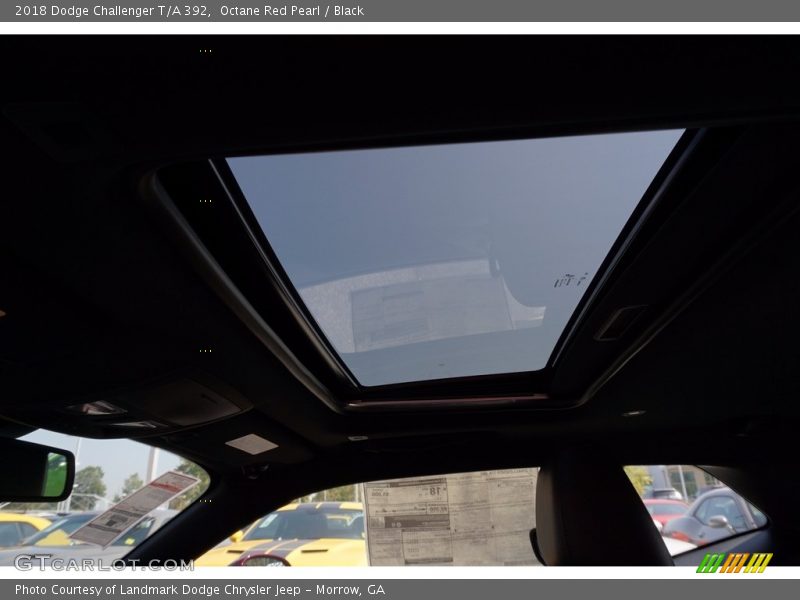 Octane Red Pearl / Black 2018 Dodge Challenger T/A 392