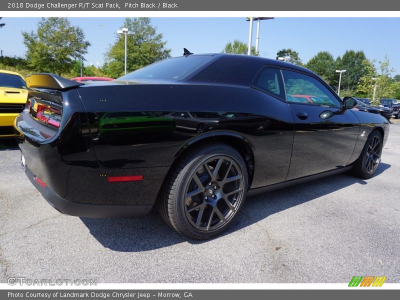 Pitch Black / Black 2018 Dodge Challenger R/T Scat Pack