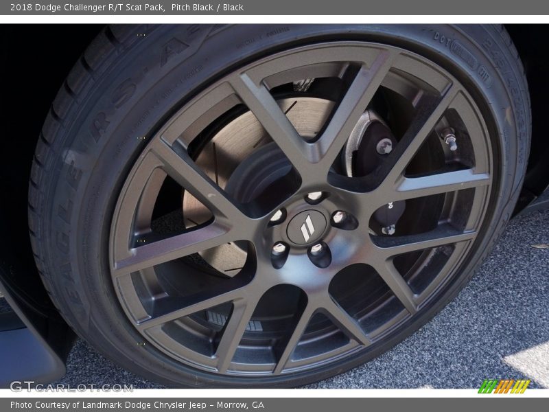 Pitch Black / Black 2018 Dodge Challenger R/T Scat Pack