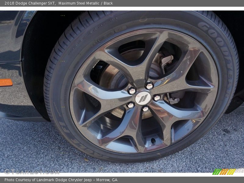 Maximum Steel Metallic / Black 2018 Dodge Challenger SXT