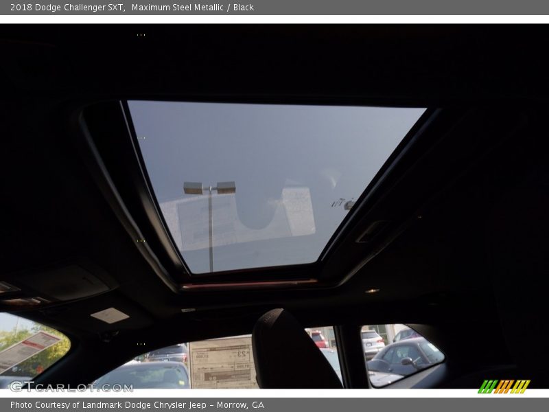 Maximum Steel Metallic / Black 2018 Dodge Challenger SXT