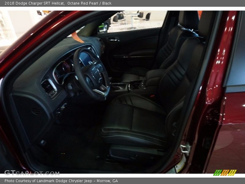 Octane Red Pearl / Black 2018 Dodge Charger SRT Hellcat