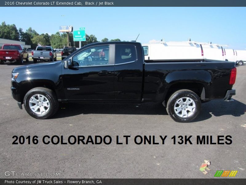 Black / Jet Black 2016 Chevrolet Colorado LT Extended Cab