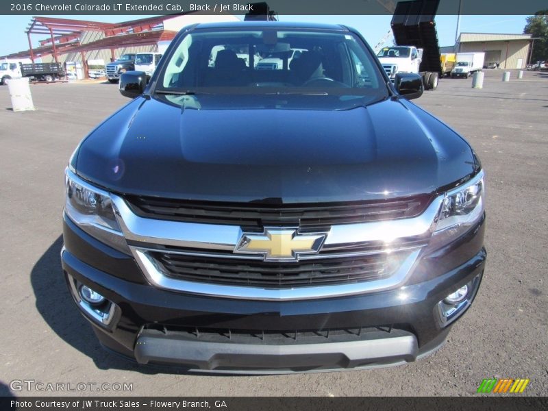 Black / Jet Black 2016 Chevrolet Colorado LT Extended Cab
