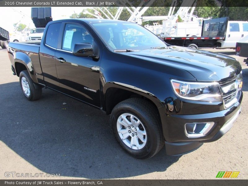 Black / Jet Black 2016 Chevrolet Colorado LT Extended Cab
