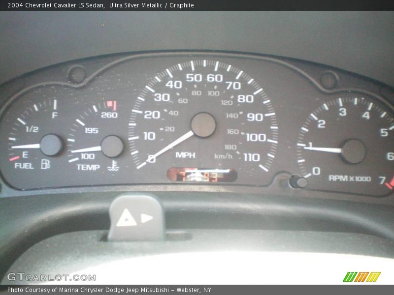Ultra Silver Metallic / Graphite 2004 Chevrolet Cavalier LS Sedan